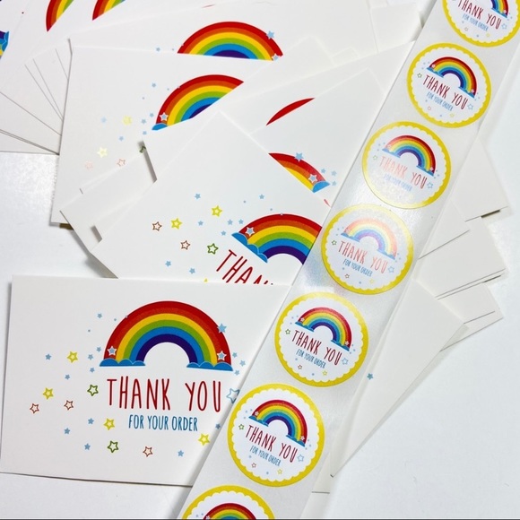 25 Thank You Cards. Small Business Cards. Shipping Supplies. Product Packaging. - Picture 5 of 7